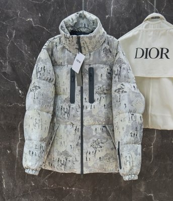 디올 X 피터 도이그 DIOR x Peter Doig 다운 패딩 자켓